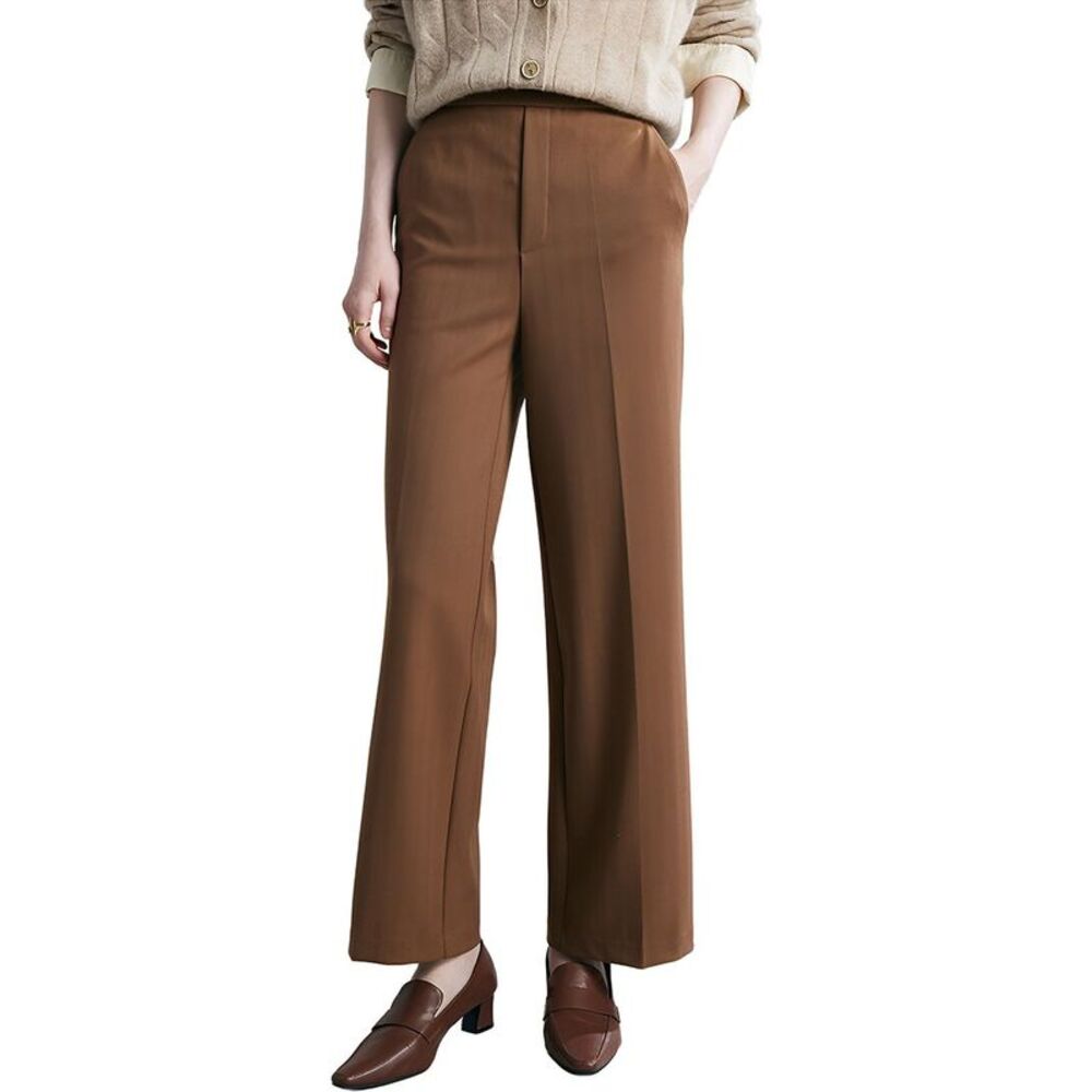 Adele Berto Womens  Wool-Blend Pant